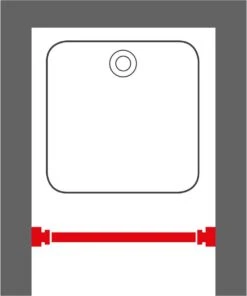 Sealskin Seallux Douchegordijnstang - 80-130 Cm - Zwart -Badkamerproducten Winkel 1003x1200