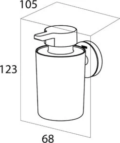 Tiger Urban - Zeepdispenser - Zwart -Badkamerproducten Winkel 1008x1200 1