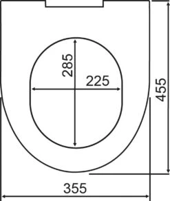 WENKO WC Bril Sindia - Wit Duroplast - Easy-Close Sluiting - Fix-Clip Bevestiging In RVS - Belastbaar Tot 300 Kg - Toiletbril - Toiletzitting -Badkamerproducten Winkel 1014x1200 5