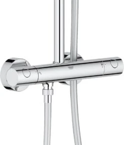 GROHE Euphoria 260 Regendouche - ø 26cm - Met Thermostaatkraan - Chroom -Badkamerproducten Winkel 1025x1200