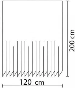 MLN Basics® Douchegordijn | Zwart | 120x200 Cm | Inclusief Ringen | Anti-schimmel 10 MLN Basics® Douchegordijn | Zwart | 120x200 Cm | Inclusief Ringen | Anti-schimmel -Badkamerproducten Winkel 1028x1200