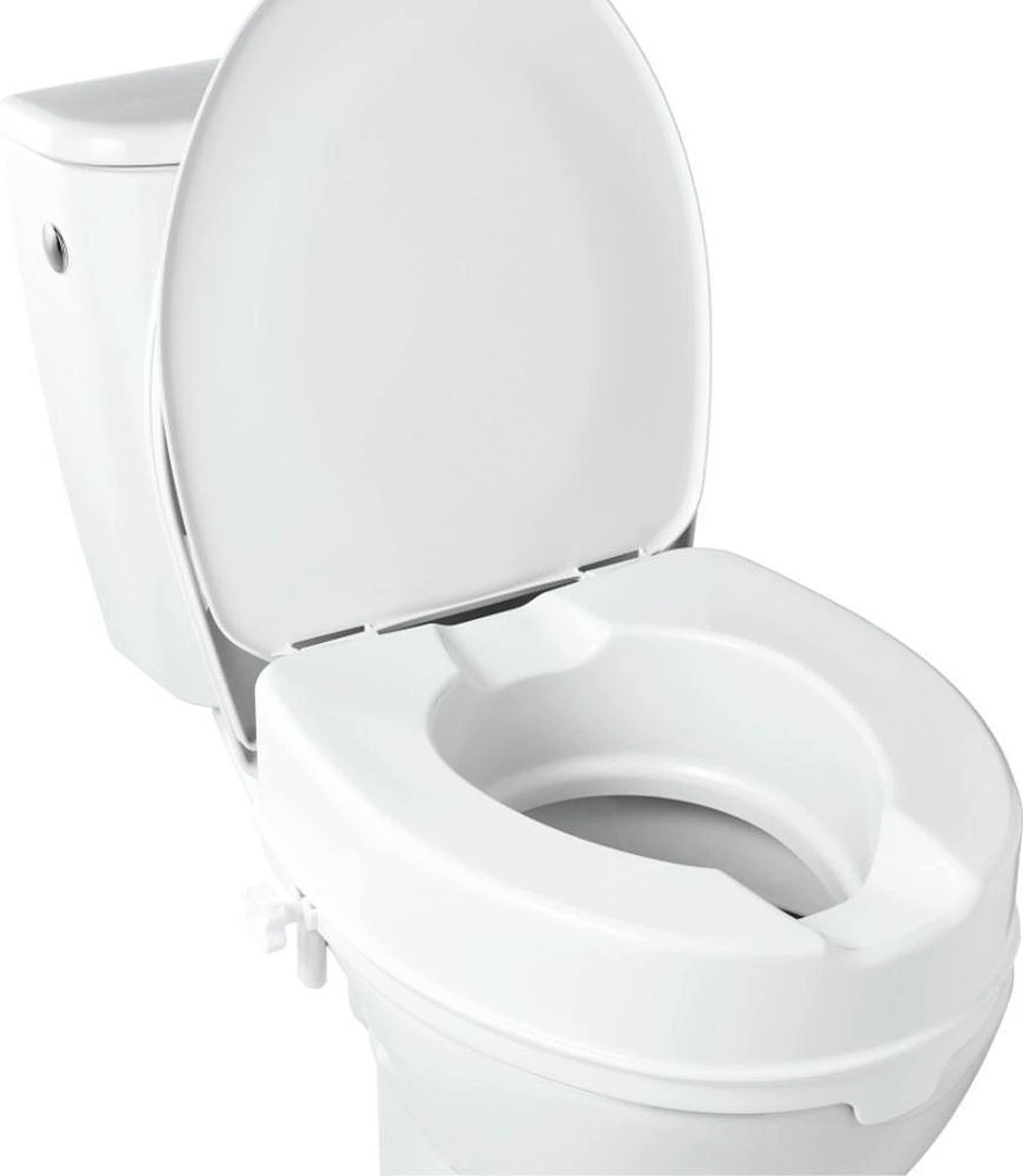 VITILITY Toiletverhoger Met Deksel 10 Cm - Wc Bril - Verhoogd Toilet 3 VITILITY Toiletverhoger Met Deksel 10 Cm - Wc Bril - Verhoogd Toilet