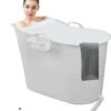 EKEO Zitbad - 210L - Mobiele Badkuip - Bath Bucket - Wit 2 EKEO Zitbad - 210L - Mobiele Badkuip - Bath Bucket - Wit -Badkamerproducten Winkel 1046x1200 4