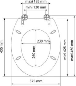 SCHÜTTE WC-Bril 81101 NATURAL BAMBOO - Massief Bamboe - Soft Close - Verchroomde Scharnieren -Badkamerproducten Winkel 1056x1200 5