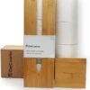 DelCosmo Staande Toiletpapier Houder Gemaakt Van Bamboe - Toiletrolhouder Voor 4 Toiletrollen - Toiletrollen Rolhouder - Toilet & Badkamer Accessoires -Badkamerproducten Winkel 1064x1200 1