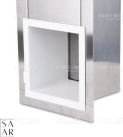 SAAR -Inbouw Toilet Reserve Rolhouder RVS - Met - MAT WIT - Inzetstuk , (uitneembaar) -72 X 20 X 13 Cm - Inbouwdiepte 12 Cm 14 SAAR -Inbouw Toilet Reserve Rolhouder RVS - Met - MAT WIT - Inzetstuk , (uitneembaar) -72 X 20 X 13 Cm - Inbouwdiepte 12 Cm -Badkamerproducten Winkel 1083x1200 7