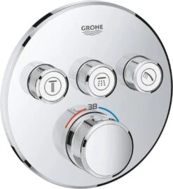 GROHE Grohtherm SmartControl Regendouche - Inbouw - ø 31 Cm - Rond -Chroom 27 GROHE Grohtherm SmartControl Regendouche - Inbouw - ø 31 Cm - Rond -Chroom -Badkamerproducten Winkel 1097x1200 2