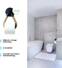 Jelta - Toiletrolhouder Zonder Te Boren - Zwart - Wc Rolhouder - Zuignap 10 Jelta - Toiletrolhouder Zonder Te Boren - Zwart - Wc Rolhouder - Zuignap -Badkamerproducten Winkel 1097x1200 3