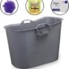 Zitbad Voor Volwassenen – 200L – Bath Bucket – Met Bruisballen – Grijs -Badkamerproducten Winkel 1097x1200 5