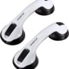 2 Stuks Minismus Douche Toilet Handgreep Met Zuignap Badkamer - Geschikt Voor Douche En Toilet - Vochtbestendig - Veiligheidsgreep - Handvat Voor Ouderen En Kinderen - 30 CM -Badkamerproducten Winkel 1109x1200 2