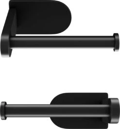 Nevana Toiletrolhouder - WC Rolhouder - Toiletpapier - Papier Rol Houder - Zelfklevend - Zonder Boren - Zwart - RVS -Badkamerproducten Winkel 1120x1200 1