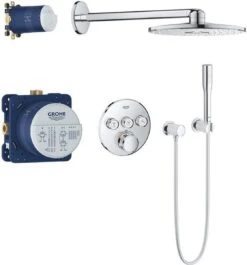 GROHE Grohtherm SmartControl Regendouche - Inbouw - ø 31 Cm - Rond -Chroom 32 GROHE Grohtherm SmartControl Regendouche - Inbouw - ø 31 Cm - Rond -Chroom -Badkamerproducten Winkel 1120x1200