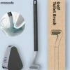 Mmoods Siliconen Golf Toiletborstel – WC Borstel Met Houder – Flexibele Siliconen WC Borstel – Antibacterieel – Hygiënisch – Zwart -Badkamerproducten Winkel 1127x1200