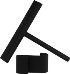 Merkloos Douchewisser Zwart Met Ophangsysteem Luxe –Trekker Douche - Siliconen -Badkamerproducten Winkel 1136x1200 1