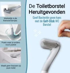Mmoods Siliconen Golf Toiletborstel – WC Borstel Met Houder – Flexibele Siliconen WC Borstel – Antibacterieel – Hygiënisch – Wit -Badkamerproducten Winkel 1148x1200 2