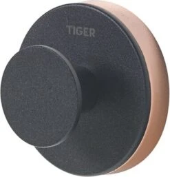 Tiger Urban - Handdoekhaak Groot (1x) - ø 5 Cm - Inclusief 2 Decorringen - Zwart -Badkamerproducten Winkel 1154x1200 3