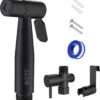BOTC Bidet Handdouche - Shattaf - Bidet Sproeier - Bidetkraan - Zwart