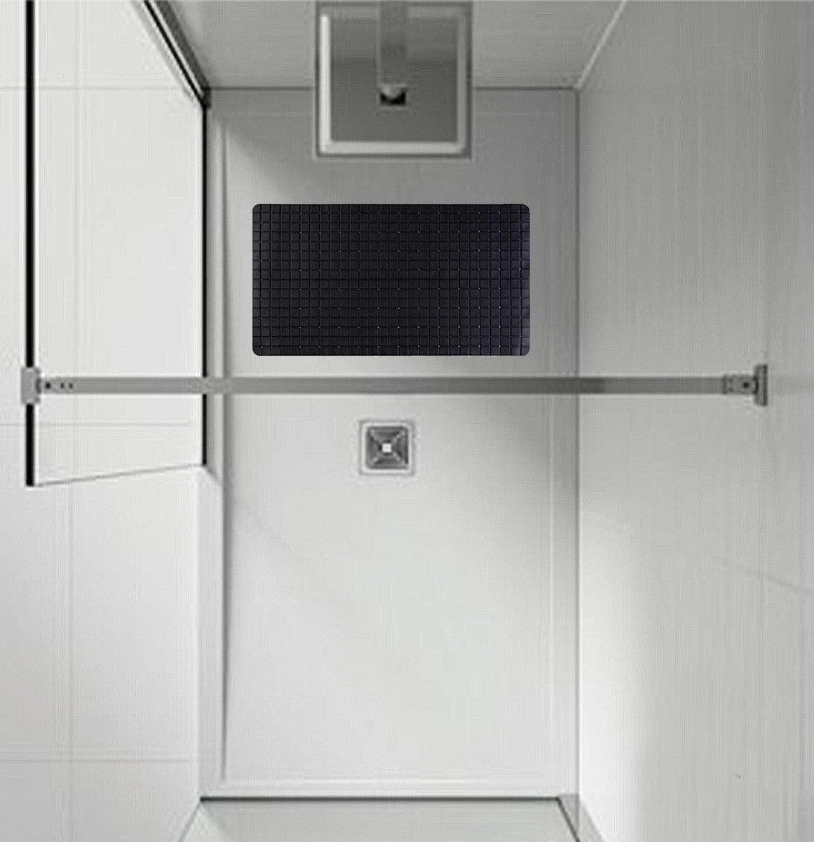 The Original - Douchemat Antislip - Zwart - 70x40cm - Antislipmat Badmat Voor Bad & Douche - Anti Slip Mat Met Zuignappen 5 The Original - Douchemat Antislip - Zwart - 70x40cm - Antislipmat Badmat Voor Bad & Douche - Anti Slip Mat Met Zuignappen - Afbeelding 3