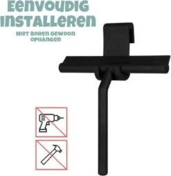 Merkloos Douchewisser Zwart Met Ophanghaak - Raamwisser - Douche Trekker - Badkamer Accessoires - Wisser Douche - Silicone Raamtrekker 13 Merkloos Douchewisser Zwart Met Ophanghaak - Raamwisser - Douche Trekker - Badkamer Accessoires - Wisser Douche - Silicone Raamtrekker -Badkamerproducten Winkel 1169x1200 5