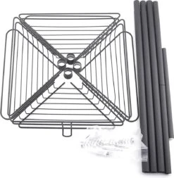 Merkloos Telescopisch Doucherek Zwart Voor Shampoo Staand Zonder Boren Shower Shelf Without Drilling Metal 9 Merkloos Telescopisch Doucherek Zwart Voor Shampoo Staand Zonder Boren Shower Shelf Without Drilling Metal -Badkamerproducten Winkel 1170x1200 5