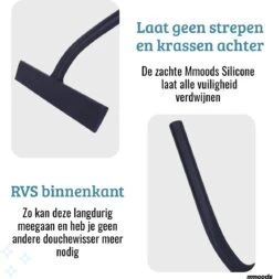 Mmoods Douchewisser Zwart - Douche Trekker Met Zuignap - Vloerwisser Badkamer - Vloertrekker RVS 10 Mmoods Douchewisser Zwart - Douche Trekker Met Zuignap - Vloerwisser Badkamer - Vloertrekker RVS -Badkamerproducten Winkel 1171x1200 2