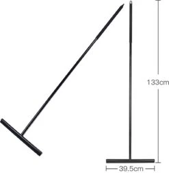 Vloerwisser - RVS - Vloertrekker Met Steel - Badkamer - Douchewisser Zwart - Douchetrekker -Badkamerproducten Winkel 1175x1200 4