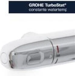 GROHE Grohtherm 1000 New Thermostatische Douchekraan - EcoJoy® - 12cm - Zonder Koppelingen - Chroom - 34147003 27 GROHE Grohtherm 1000 New Thermostatische Douchekraan - EcoJoy® - 12cm - Zonder Koppelingen - Chroom - 34147003 -Badkamerproducten Winkel 1175x1200 7