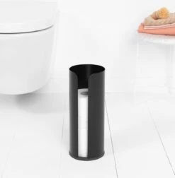 Brabantia ReNew Reserverolhouder - Matt Black -Badkamerproducten Winkel 1176x1200 4