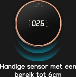 Royal WM - Automatische Zeepdispenser - 300ml - Zwart - Wandmontage - Sensor -Badkamerproducten Winkel 1183x1200 4