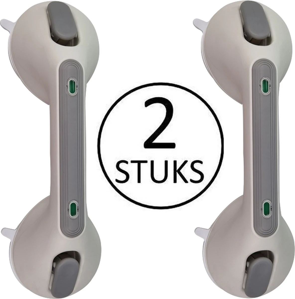 2 Stuks Supersterke Veiligheidsgrepen Voor Badkamer Douche, Bad, Toilet Met Sterke Zuignappen 3 2 Stuks Supersterke Veiligheidsgrepen Voor Badkamer Douche, Bad, Toilet Met Sterke Zuignappen