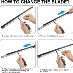 Douchewisser Met Ophangsysteem- Badkamer Accessoires- Raamwisser - Trekker Douche -Badkamerproducten Winkel 1196x1200 10