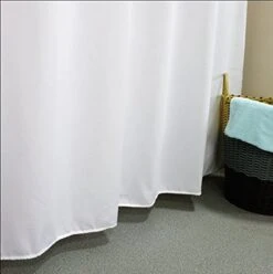 MLN Basics® Douchegordijn | Wit | 180x200 Cm | Inclusief Ringen | Anti-schimmel -Badkamerproducten Winkel 1197x1200 1