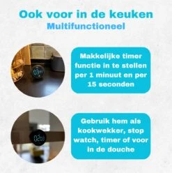 Jork - Douche Timer - Douchetimer - Badkamer Klok - Doucheklok - Kookwekker Analoog - Douchetimer 5 Minuten - Douchetimer Waterdicht - Inclusief Batterijen - 3x AAA - IPX8 Waterdicht 14 Jork - Douche Timer - Douchetimer - Badkamer Klok - Doucheklok - Kookwekker Analoog - Douchetimer 5 Minuten - Douchetimer Waterdicht - Inclusief Batterijen - 3x AAA - IPX8 Waterdicht -Badkamerproducten Winkel 1197x1200 14