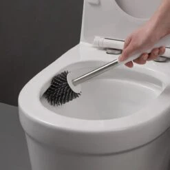 Wc Borstel Met Houder Vrijstaand - LuxeRoyal Toiletborstel Met Houder – Siliconen Wc Borstel -Badkamerproducten Winkel 1199x1200 5