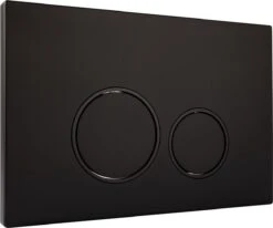 Bedieningsplaat StarBlueDisc Doppio 35 TBV Geberit UP100 UP320 UP300 UP700 UP720 Mat Zwart -Badkamerproducten Winkel 1200x1000 34