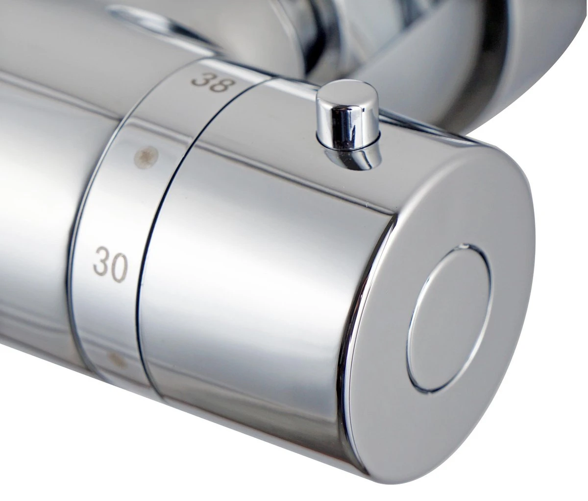 4bathroomz® Regendouche Chroom Met Thermostaatkraan - 20cm Douchekop 6 4bathroomz® Regendouche Chroom Met Thermostaatkraan - 20cm Douchekop - Afbeelding 4