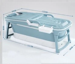 Foresta Opvouwbaar Bad Voor Volwassenen - 150cm - Bath Bucket - Blauw 18 Foresta Opvouwbaar Bad Voor Volwassenen - 150cm - Bath Bucket - Blauw -Badkamerproducten Winkel 1200x1032 8