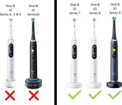 Oral-B IO Series 7 8 9 Elektrische Tandenborstelhouder- Opzetborstelhouder - Kabelloos Opladen - Badkamer Accessoires - Zonder Boren - Wit -Badkamerproducten Winkel 1200x1033 1