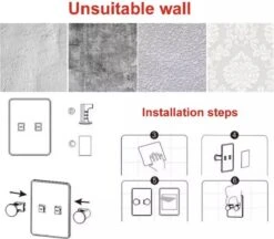 1 Stk Scheermes Houder Haak,Multi Purpose Plakken Haak Zelfklevende Scheren Razor Plug Haken Heavy Duty Voor Badkamer-Keuken -Badkamerproducten Winkel 1200x1047 2