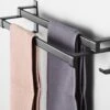 Merkloos Cgoods Handdoekrek Dubbele Stang Zonder Boren - Handdoekrek Badkamer - Handdoekhouder - Handdoekstang - 60CM -Badkamerproducten Winkel 1200x1049