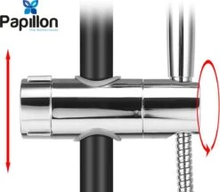 Merkloos Universeel Glijstuk - Chroom - 25 Mm - Handdouchehouder - Papillon 13 Merkloos Universeel Glijstuk - Chroom - 25 Mm - Handdouchehouder - Papillon -Badkamerproducten Winkel 1200x1050 1