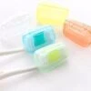 Merkloos 5x Tandenborstel Kapjes - Tandenborstel Beschermer - Opberg Doosje Tandenborstel - Tandenborstel Protector - Borstelbescherming - Tandenborstel Koker -Plastic Kapje - Kleur -Badkamerproducten Winkel 1200x1056 3