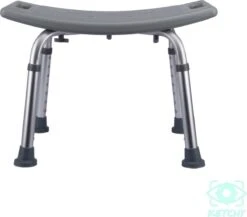 Ketchy Douchekruk - In Hoogte Verstelbaar - Douchekrukje - Roestvrij - 130kg Draagkracht - Comfortabel Zitkussen -Badkamerproducten Winkel 1200x1056 4