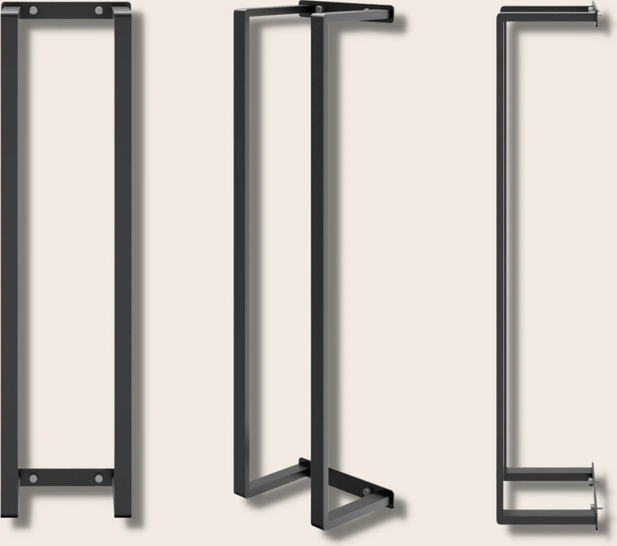 Liviner Stainless Handdoekrek - Handdoekrek Badkamer - Zwart - Handdoekenrek - Handdoekhouder - RVS 6 Liviner Stainless Handdoekrek - Handdoekrek Badkamer - Zwart - Handdoekenrek - Handdoekhouder - RVS - Afbeelding 4