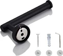 Merkloos Toiletrolhouder Zwart - Wc Rolhouder - Zwart - Toilet Rolhouder - Badkamer Accessoires - Toiletrolhouders 14 Merkloos Toiletrolhouder Zwart - Wc Rolhouder - Zwart - Toilet Rolhouder - Badkamer Accessoires - Toiletrolhouders -Badkamerproducten Winkel 1200x1074 3