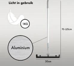 Chaton® Vloertrekker Lang Met Ophangsysteem - Afdraaibare Wisser - Douchewisser - Trekker Douche - Vloerwisser - Uitschuifbaar 70cm Tot 125cm -Badkamerproducten Winkel 1200x1076 1