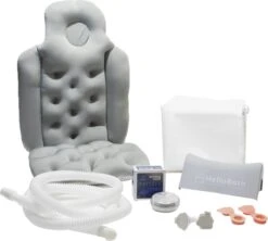 HelloBath Opvouwbaar Zitbad - Bath Bucket - 148cm - 220L - Extra Lang - Incl. Badkussen & Opberghoes -Badkamerproducten Winkel 1200x1077