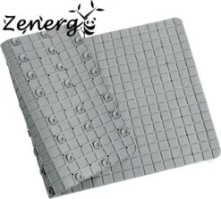 Zenergy Badmat - Antislipmat - Douchemat - Grijs - 70x40cm - Antislipmat Bad - Antislipmat Douche - Schimmelbestendig - Met Zuignappen - Wasbaar -Badkamerproducten Winkel 1200x1082 3