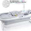 HelloBath Opvouwbaar Zitbad - Bath Bucket - 148cm - 220L - Extra Lang - Incl. Badkussen & Opberghoes -Badkamerproducten Winkel 1200x1088 1