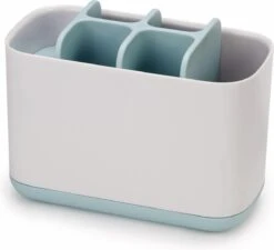 Joseph Joseph Badkamer Easy-Store Tandenborstelorganiser Large - 16.8x8.4x12.6 Cm - Creme/licht Blauw -Badkamerproducten Winkel 1200x1092 5